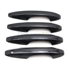 Door Handle Cover For Honda Cr-v Crv 2007 2008 2009 2010 2011 Carbon Fiber Style