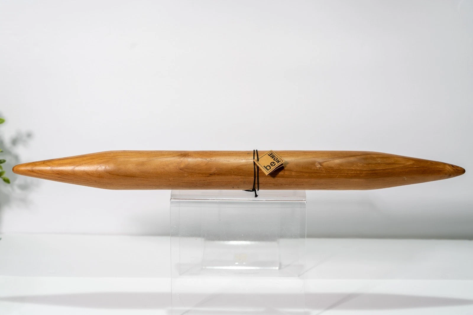 be-Home Solid Teak Wood Tapered French Style Rolling Pin 20.5" Long