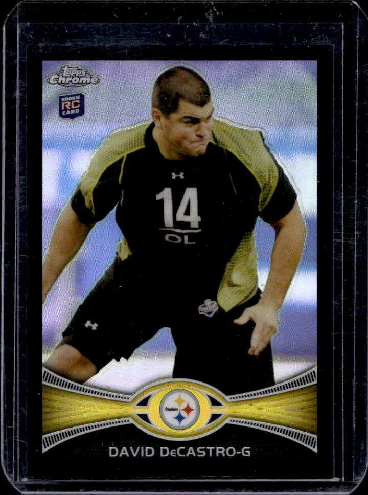 David Decastro trading card