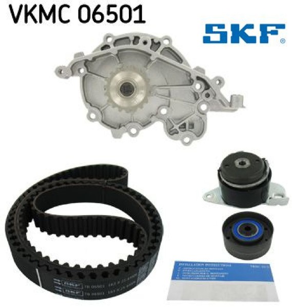 Skf VKMC06501 Wasserpumpe + Zahnriemensatz Zahnriemensatz Und Wasserpumpe-image