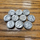 1916-1945 90% Silver Mercury Dimes - $5 Face Value (123.9g)