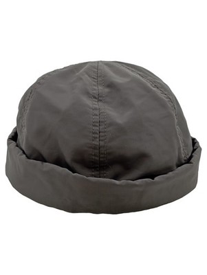 ZARA Docker Cap Mütze Herren Grau One Size Brimless Hat Urban