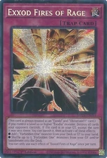Yugioh! Exxod Fires of Rage - MP25-EN094 - Prismatic Secret Rare - 1st Edition N
