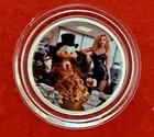 Scrooge McDuck 1g  .999 Fine Silver Mini Round  in Capsule