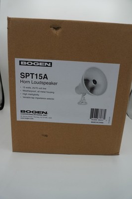 Bogen SPT15A 15W Reentrant Horn Loudspeaker for 25V & 70V Amplifiers