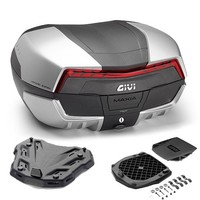 Givi Bauletto V58N2 58LT Schwarz Mit Piastra Triumph Scrambler 1200 2022-2024