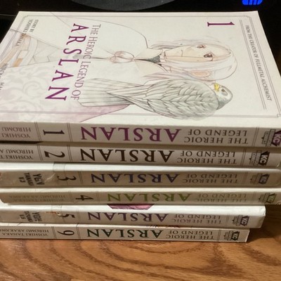 The Heroic Legend Of Arslan Manga Lot Vol 1 - 5, 9 Hiromu Arakawa English