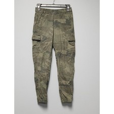 Abercrombie Kids Girls Camouflage Joggers 13/14 NWOT Elastic waist Cargo