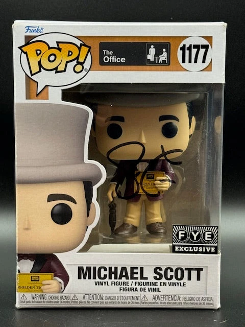 Figurine Pop The Office pas cher : Michael Scott / Dwight Schrute / Jim