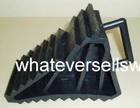 2 x HEAVY DUTY WHEEL CHOCKS pair for caravan trailer car leveller chock