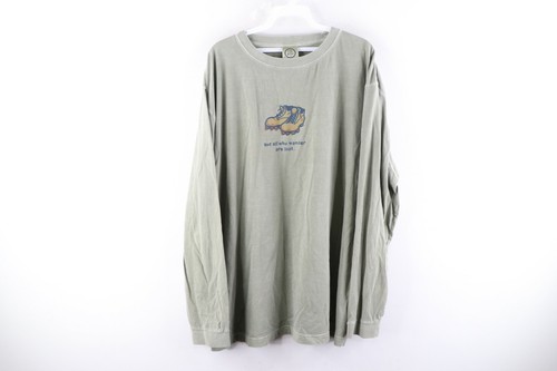 Life is Good Mens XL Faded Hiking Not 