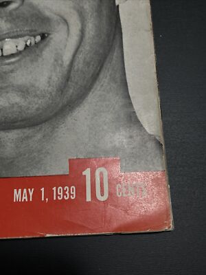 JOE DIMAGGIO - May 1, 1939 LIFE Magazine Cover - New York Yankees