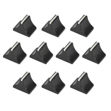 10 Pcs Straight Sliding Potentiometer for Volume Tone Push-Pull Cap Fader Cap