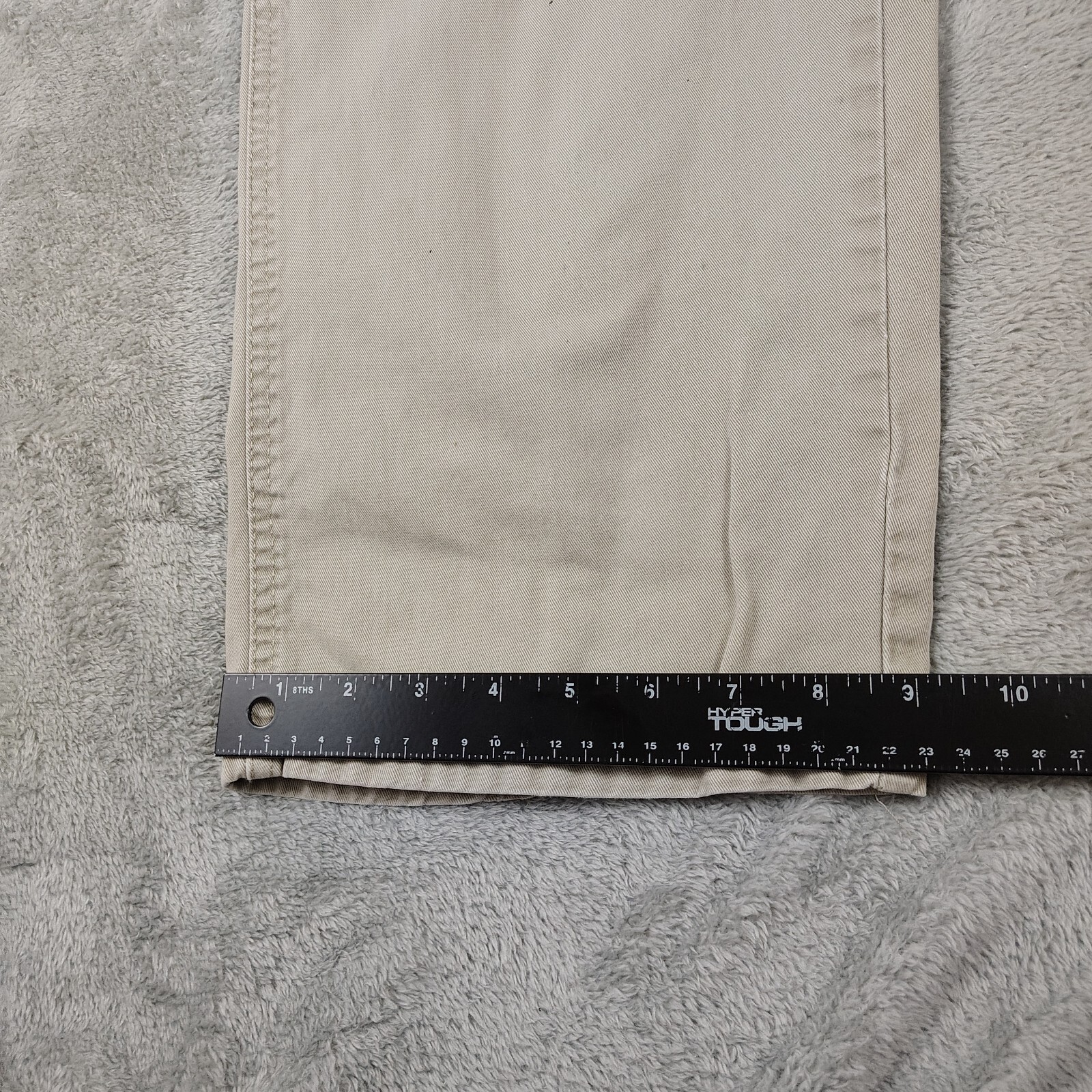 Wrangler Authentic Issue Mens Khaki Tan Work Pants Cargo 38X32 Stains* image 5