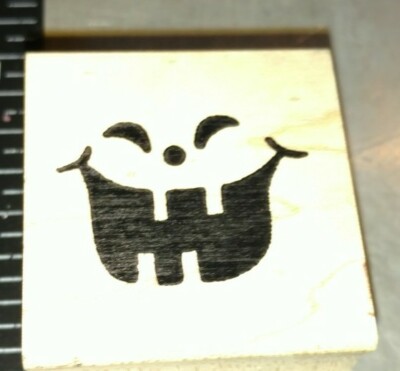 Evil laughing face, j o l, rubber soul, Halloween,B169