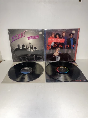 Heart S/T 1985 ST-12410 w/ hype sticker & PASSIONWORKS W/HYPE STICKER VINYL LOT