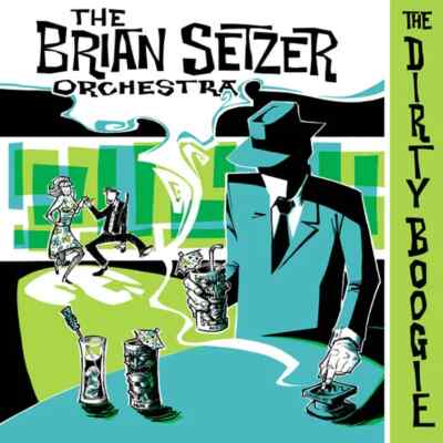 CD Brian Setzer Orchestra The Dirty Boogie Interscope