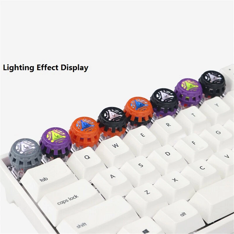 Marvel Iron Man Arc Reactor Keycap R4 Button For Mechanical Keyboard 8 Color 1PC - Image 3 of 4