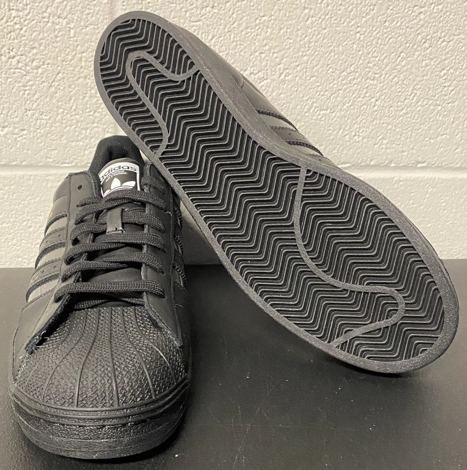 Adidas Superstar Originals Black Transparent Accents Men's Size 13 New W/o Box - Image 4 of 4