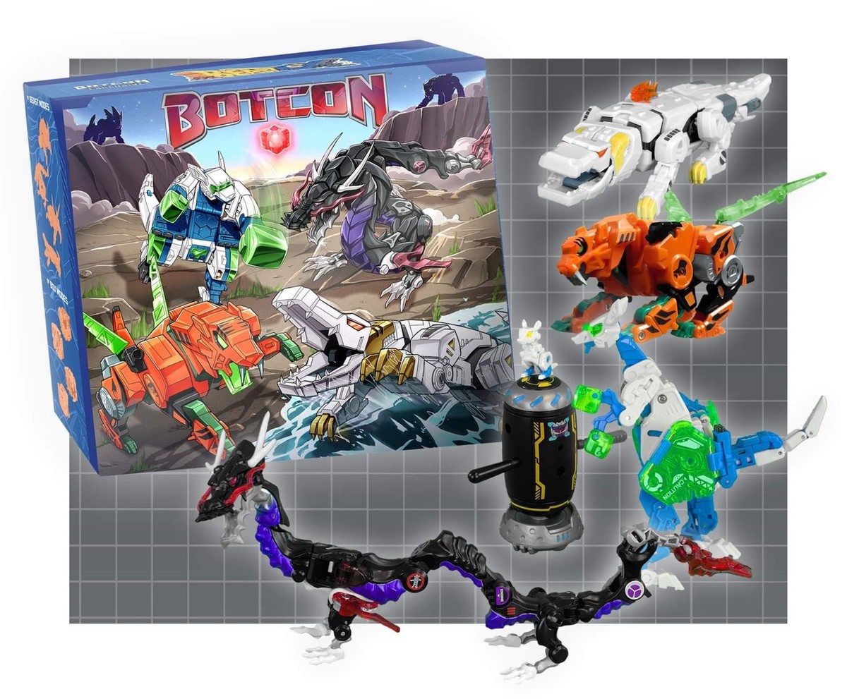 Botcon 2022 52Toys Exclusive Beastbox Box Set Set of 4 with