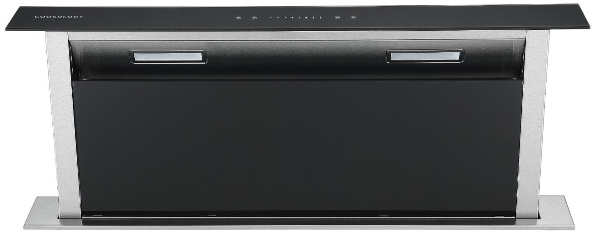 Cookology Downdraft Cooker Hood 90cm Kitchen Island Extractor Black  CDD905BK