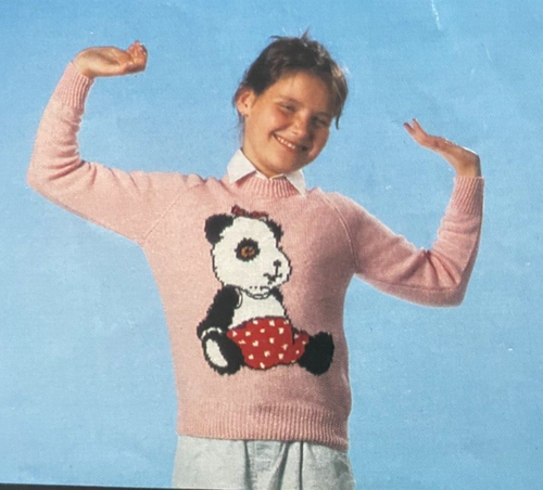 Sooty KNITTING PATTERN 5 intarsia jumper Sooty Sweep Soo - Gary Kennedy 1989 - Bild 8 von 8