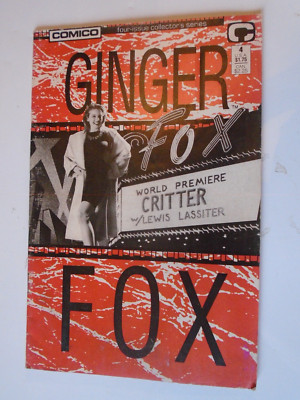 GINGER FOX #4 Comico 1988