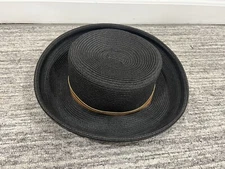 Something Special Black Sun Hat 80% Paper One Size