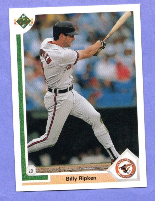 1991 Upper Deck  #550  Billy Ripken  Orioles