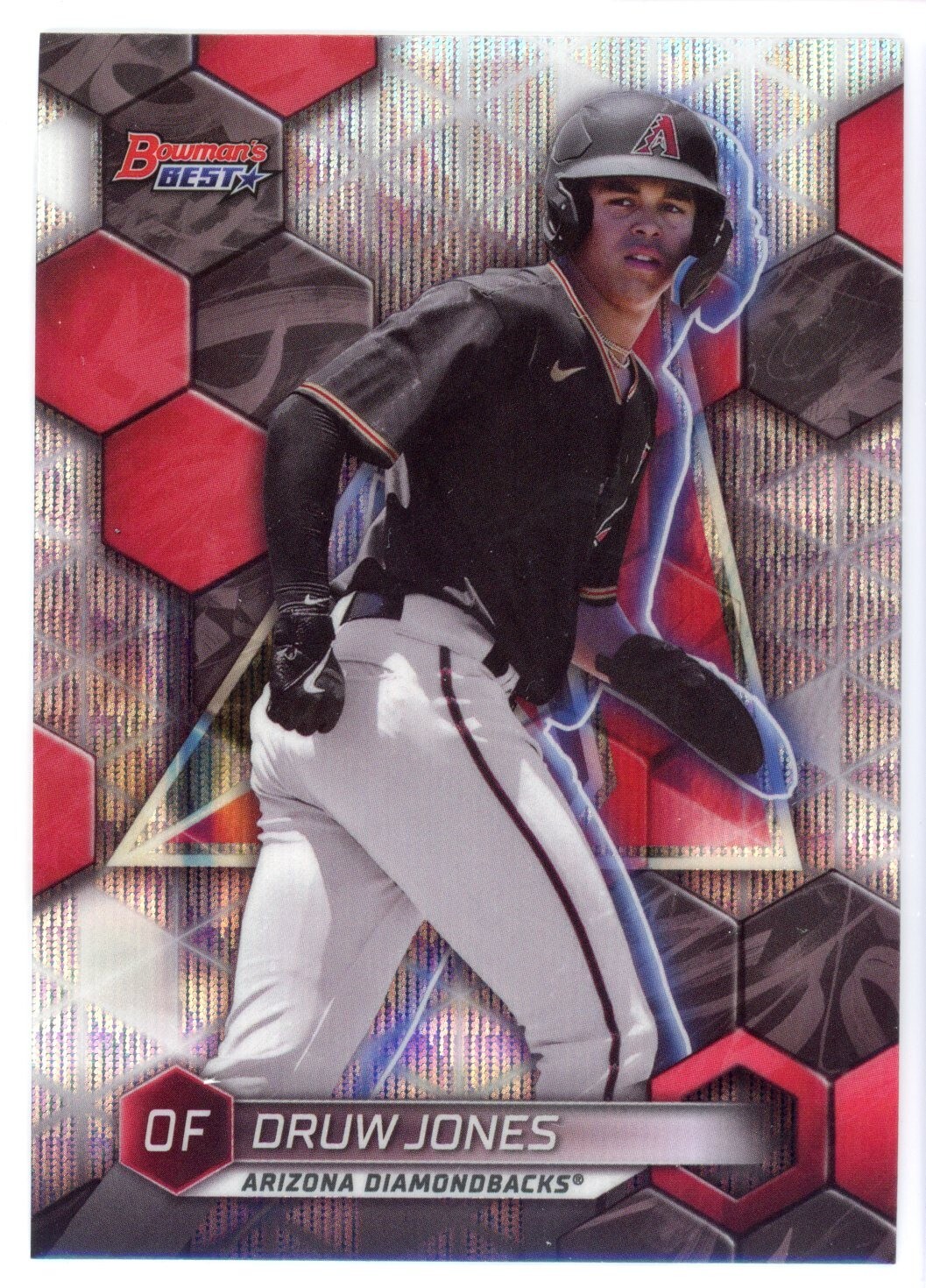 2023 Bowman's Best DRUW JONES Top Prospect Wave Refractor RC #TP-8