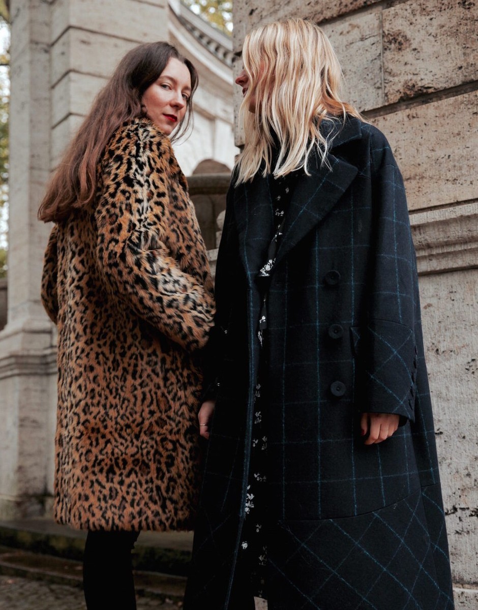 ジャケット・アウター ENFOLD SHAPE LONG-COAT GXIPO Womens Oversized Long Trench Coat Double Breasted