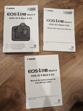 Canon EOS 1DX Mark II Spanish User Instruction Manual Guide