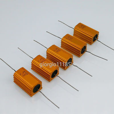 5pcs 18Ohm 18R 5W Watt Aluminum Enclosure Metal Housing Wirewound Resistors
