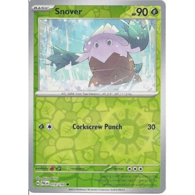 Snover - 010/193 - Reverse Holo - Paldea Evolved - Pokemon TCG