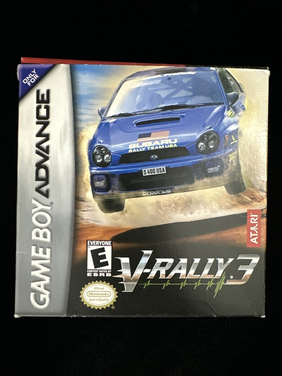 ゲームボーイアドバンス ソフト V-RALLY3 V-RALLY3 Vラリー3 ゲームボーイアドバンスソフト