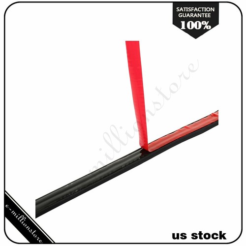26feet B Shape Car Door Window Rubber Seal Strip Trim Edge Moudling Weatherstrip - Picture 3 of 9