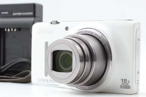 [N COMO NUEVA] Cámara digital compacta Nikon COOLPIX S9400 18,1 mega píxeles blanca de JAPÓN 117 - Imagen 1 de 10