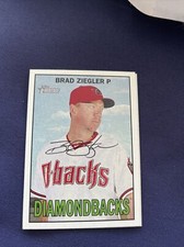 2016 Topps Heritage #213 Brad Ziegler Arizona Diamondbacks