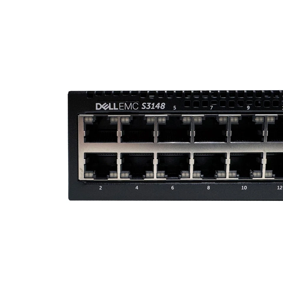 *NUEVO* Conmutador Gigabit Dell Y1DXD PowerSwitch S3148 48 puertos con rieles 5RN1M Foto 3 de 4