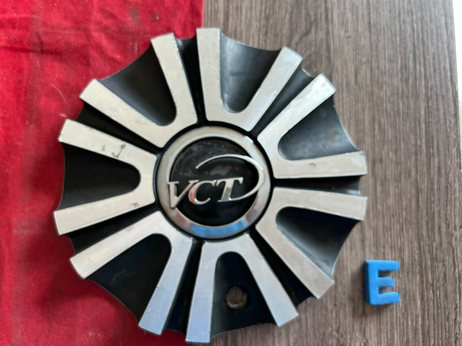 VCT Custom Machined Black Wheel Hub Center Cap 208-2090 2295-AL-image