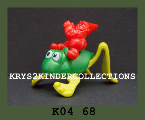 Children's toy frog & dwarf red K04 68 France 2003 +BPZ - Picture 1 of 1