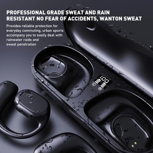 Bluetooth 5.3 Headset OWS Wireless Earphones Earbuds U17H Stereo Headphones New - Picture 10 of 11