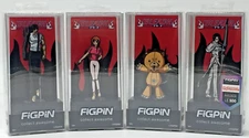 FiGPiN Bleach Orihime #1370 Uryu #1371 Yasutora (Chad)  #1372 Kon #1373 Set of 4