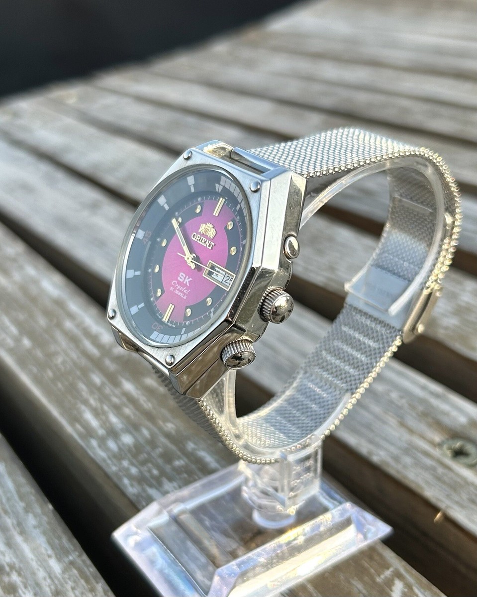 Vintage Automatic Watch Orient SK Made In Japan Wristwatch Vintage Automatic Watch Orient SK Made In Japan Wristwatch