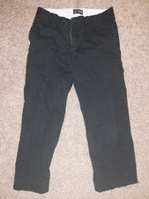 Boys Size 14 Place Est. 1989 Brand Finest Quality Black Loose Bottom Black Khaki