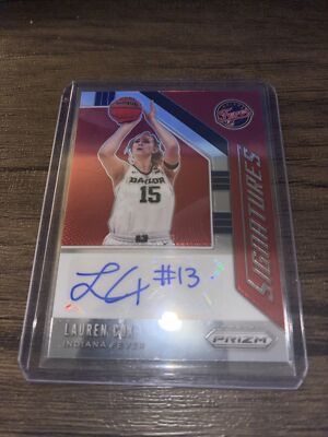 2020 Panini Prizm WNBA Signatures Lauren Cox #SG-LCX Rookie Auto RC