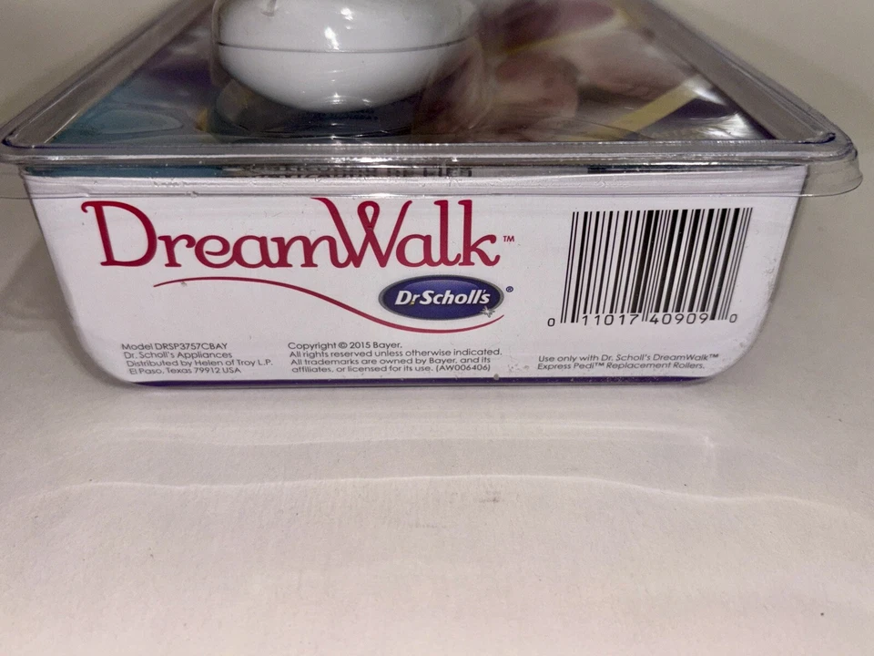 Dr Scholl’s DREAMWALK Herramienta de Afeitadora Eléctrica Seca PEDICURA Removedor de Callos NUEVA Foto 3 de 4