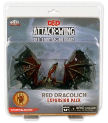 Dungeons & Dragons Attack Wing RED DRACOLICH Expansion Pack *NEW*