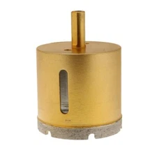 Drilax 2-1/2 inch Diamond Hole Saw Drill Bit Stucco Concrete Stone Tile Brick 