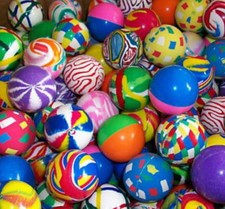 50 Super Bounce Bouncy 27mm Ball 1" Bouncing Party